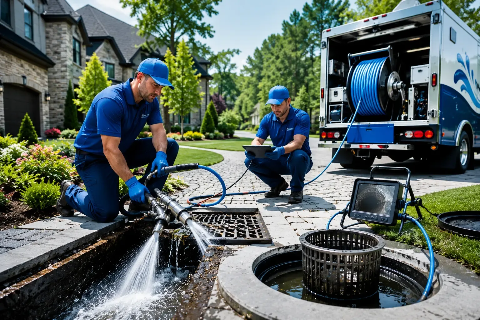 Local outdoor drain cleaning professionals in Ettrick, WI