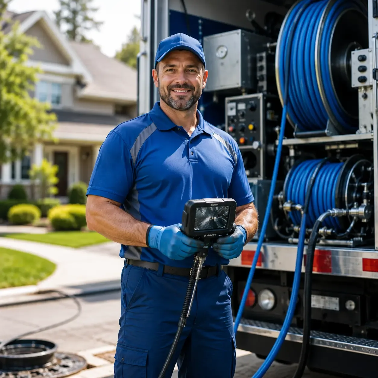 Local outdoor drain cleaning specialists in Ettrick, WI